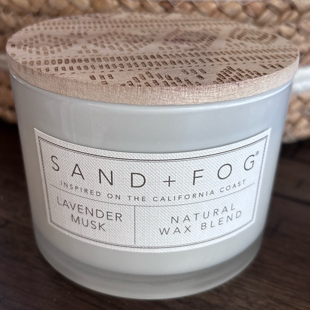 Sand + Fog Lavender Musk Natural Wax Candle